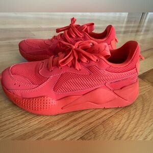 Puma Women’s Coral Pink Running Sneakers Size 8.5 Athletic Shoes